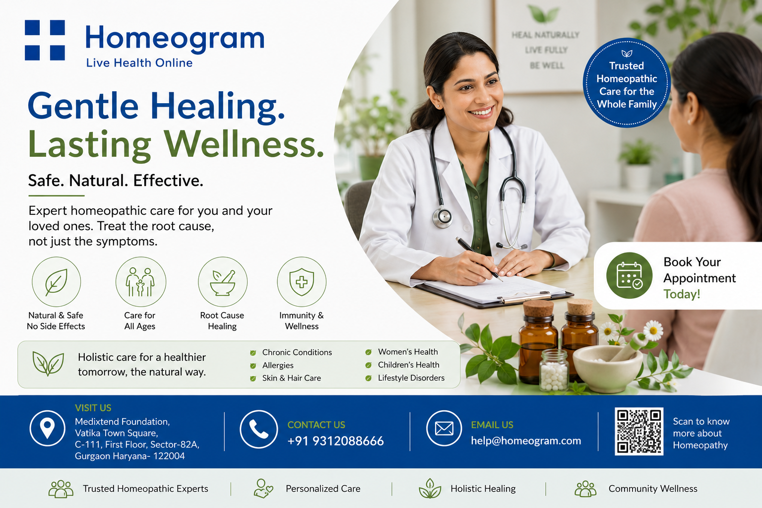 Homeopathic doctor in gurgao sector 83